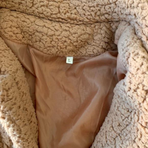 Tan Teddy Jacket - Picture 3 of 3